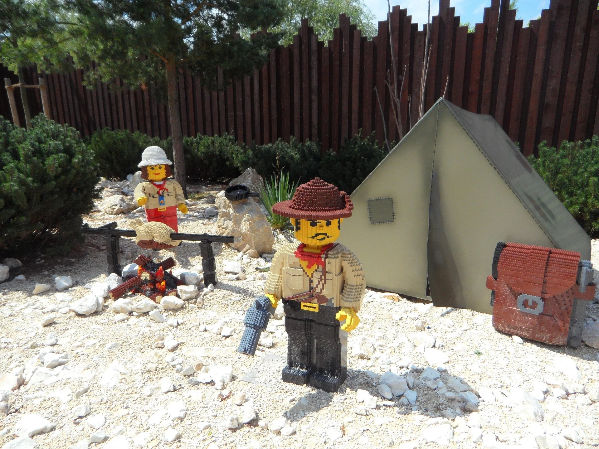 campamento lego